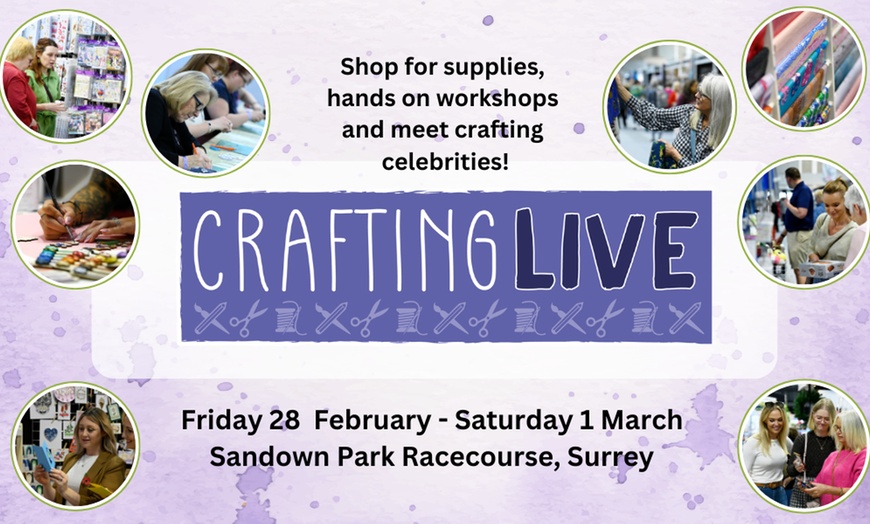 Image 1: Crafting Live Sandown Park / Doncaster Racecourse