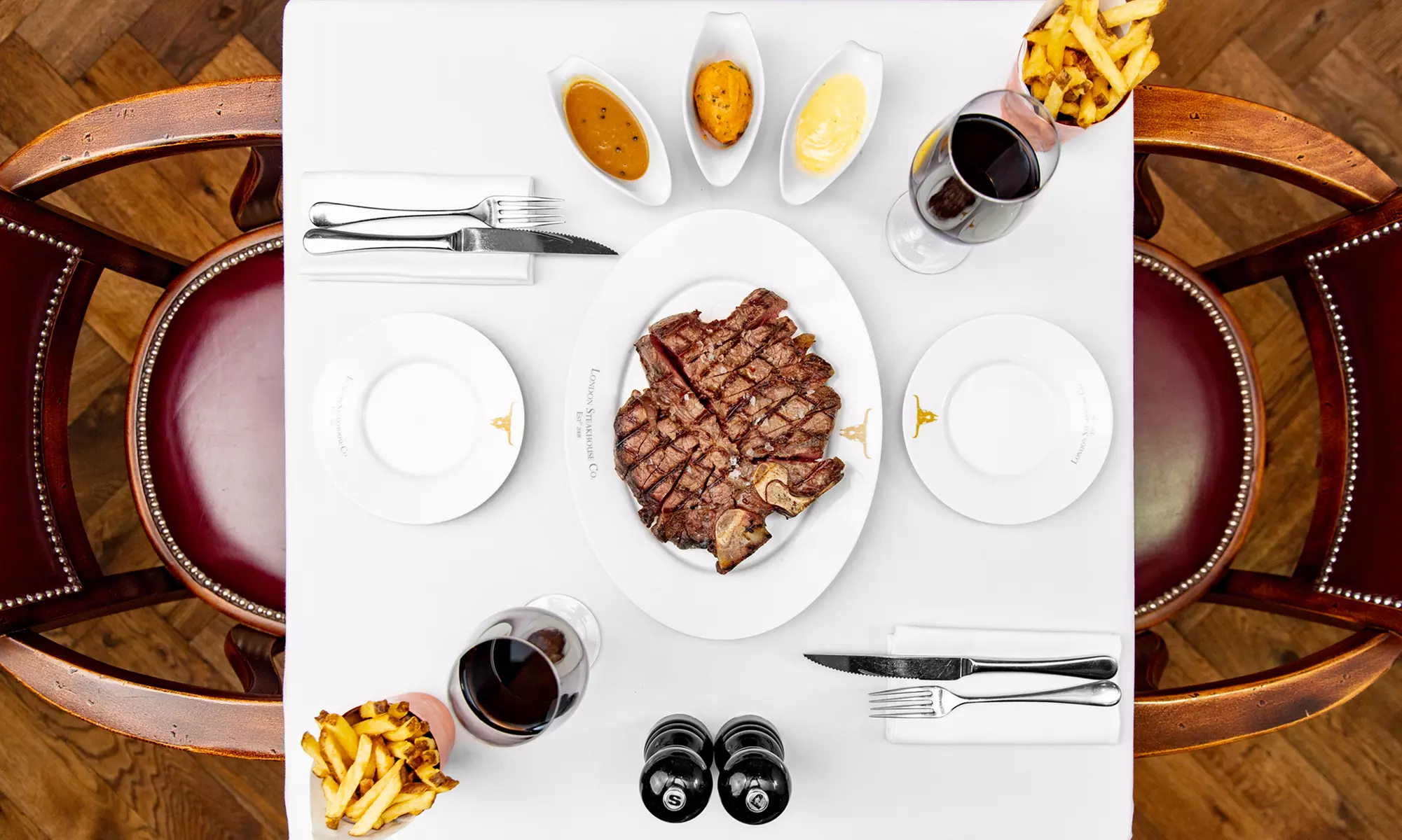 Three-Course Meal with Cocktail and Side for Two