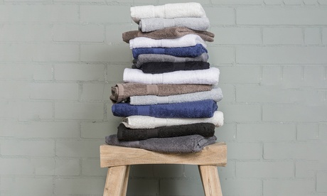 Pack de 5 serviettes en coton 100%