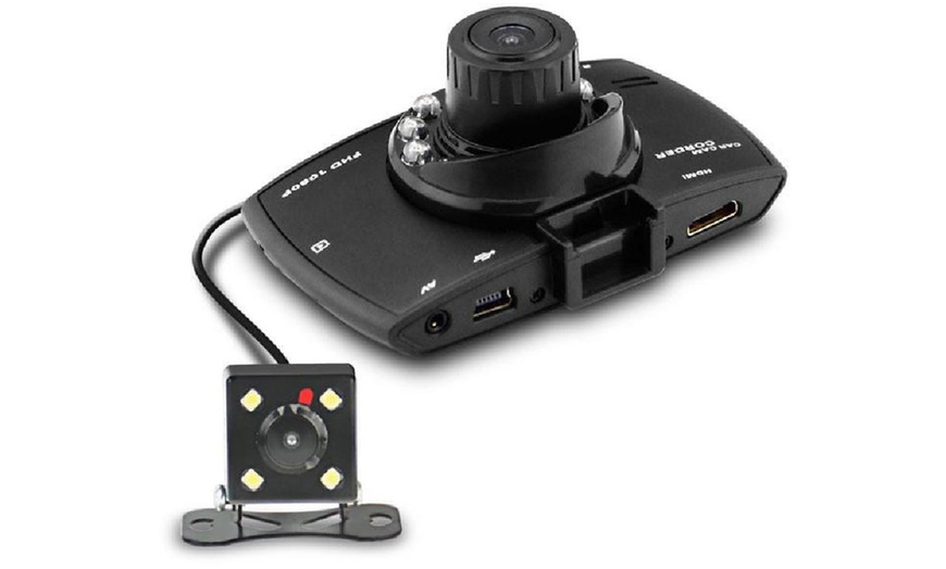 Image 12: G30 Dash Cam with Optional Rear Cam and Card