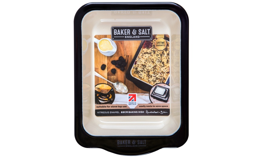 Image 5: Baker and Salt Enamel Bakeware