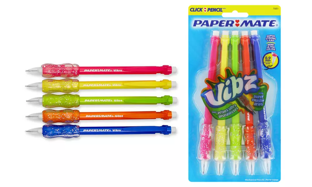 Paper Mate Vibz Mechanical Pencils (Three-Pack) - Primary Image