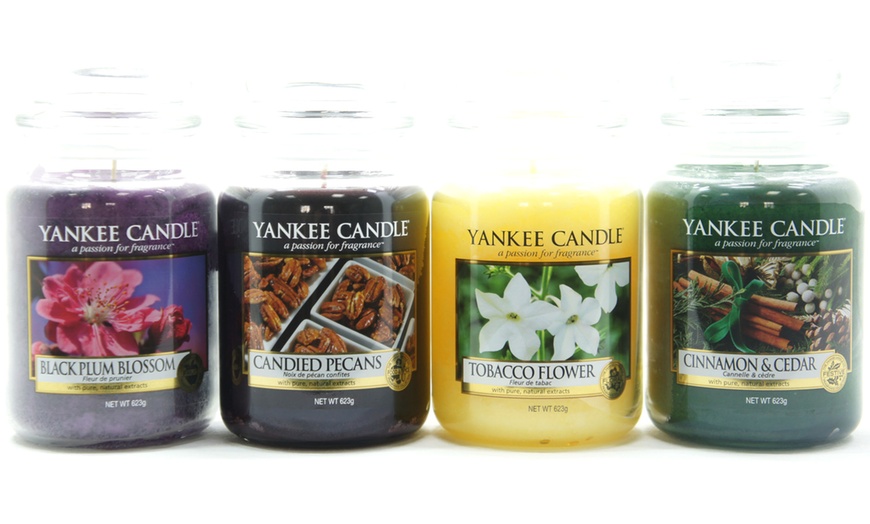 Image 3: Yankee Candle Set of 4 Large Jars