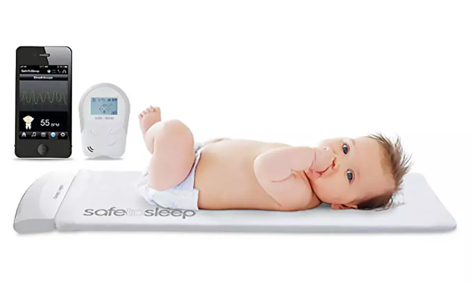 Safe to Sleep Baby Sleep and Breathing Monitoring Mat - Primary Image