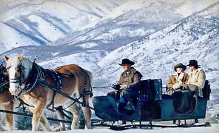 Group Sleigh Ride to Santa's Workshop for Two or Four at Rocky Mountain Outfitters (Up to 51% Off) - Primary Image