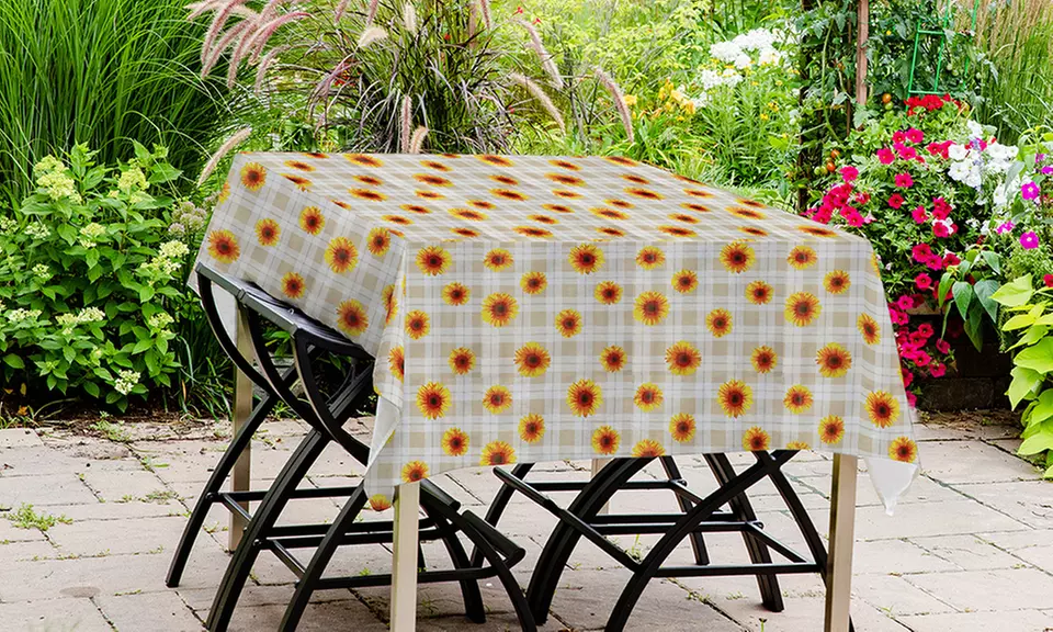 Nappe en toile cirée PVC résistante aux taches