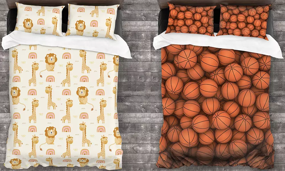 Personalisierbare Bettwäsche oder Decke mit Foto und/oder Text