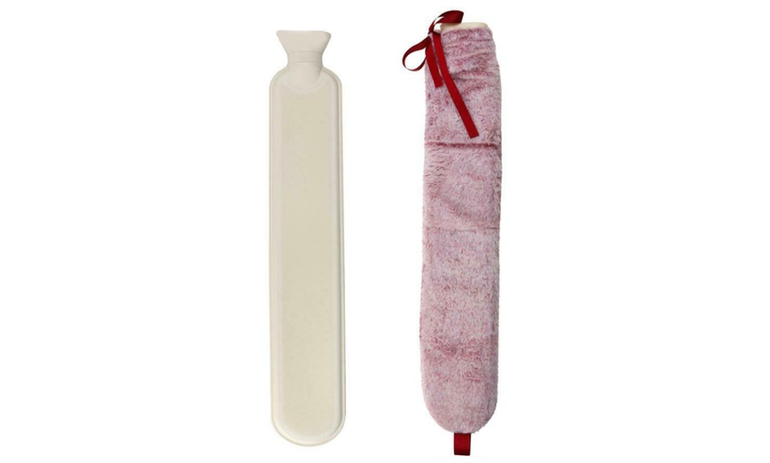 Image 19: Extra Long Hot Water Bottle