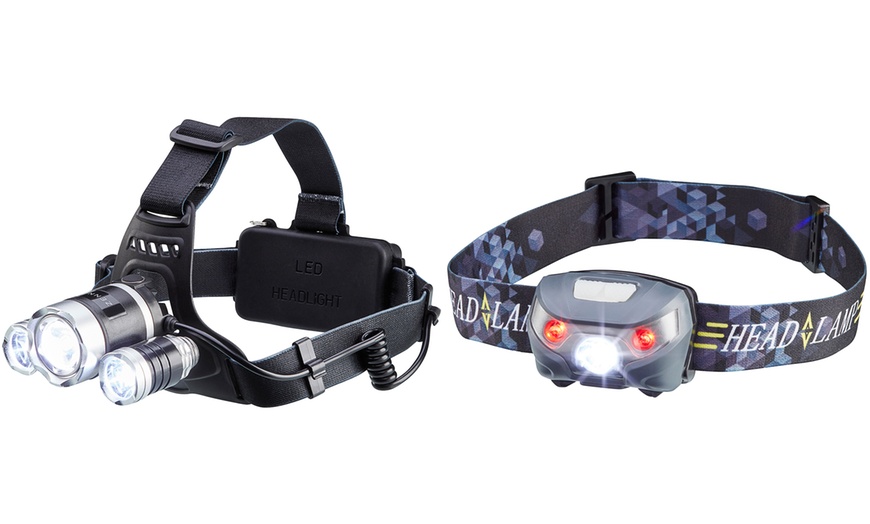 Image 1: Zennox LED Head Torch