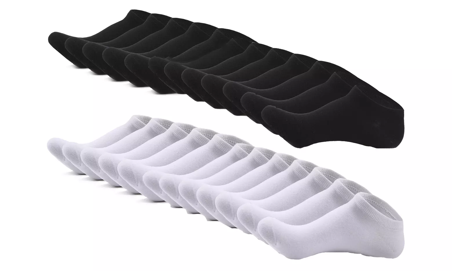 Pack de 12, 18 ou 24 paires de socquettes en coton pour homme - Primary Image