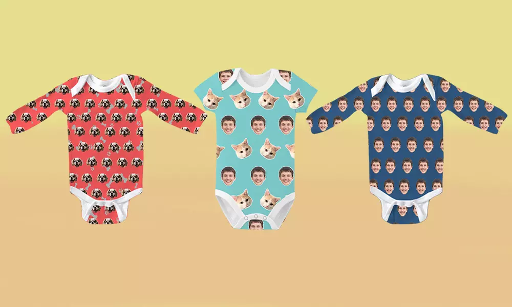 One or Two Custom Baby Jumpsuits from Justyling