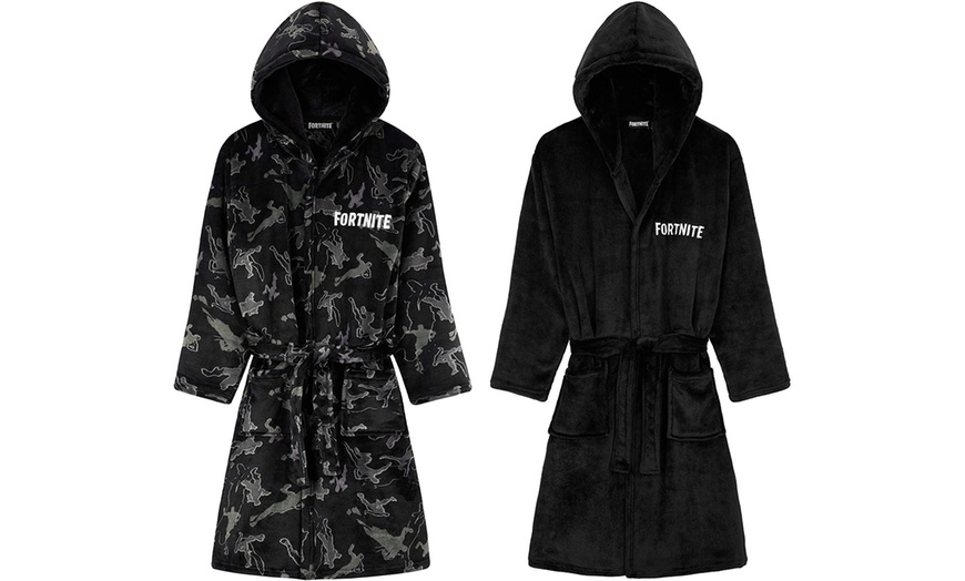 Image 1: Fortnite Dressing Gown