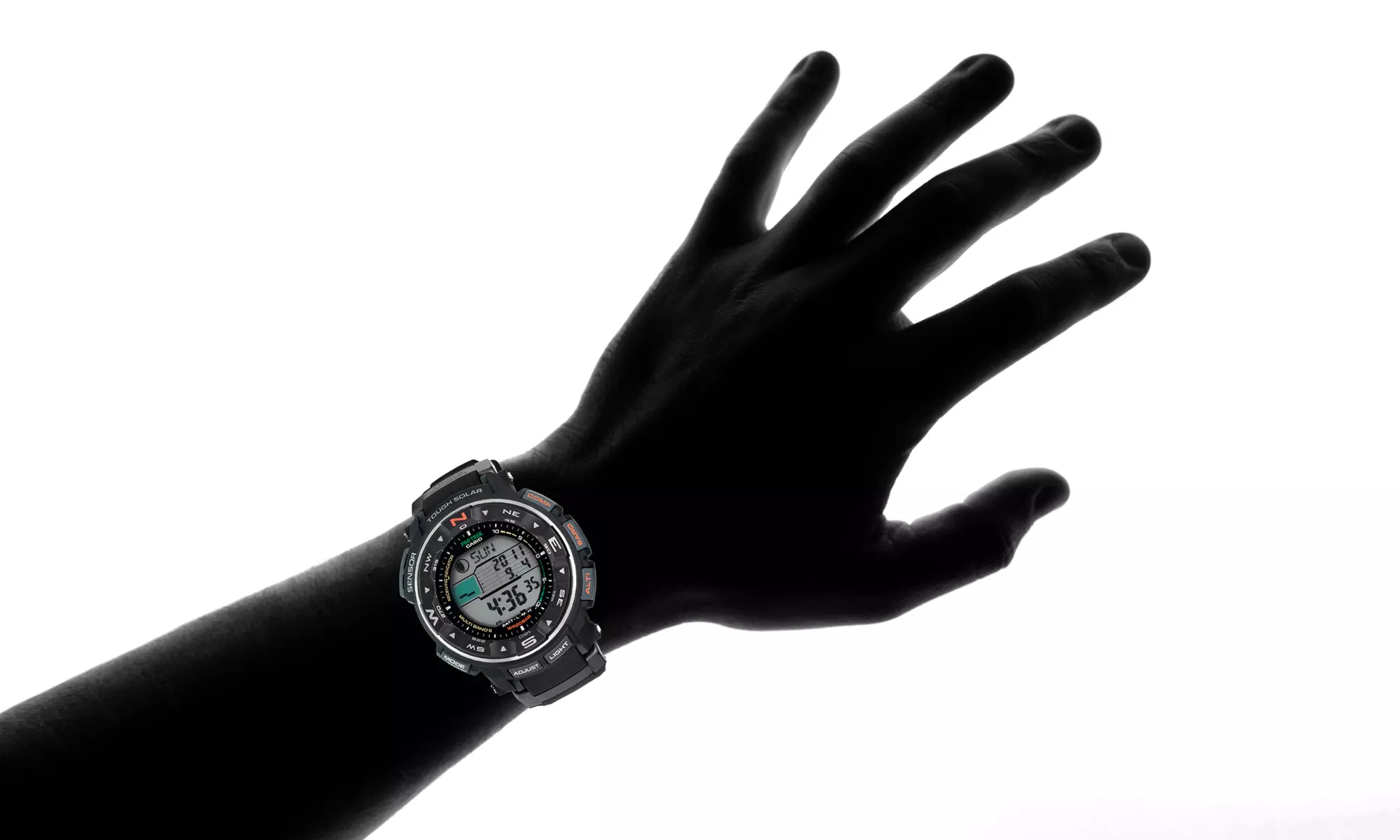Casio Pro Trek Solar-Atomic Triple Sensor Watches - Second Medium