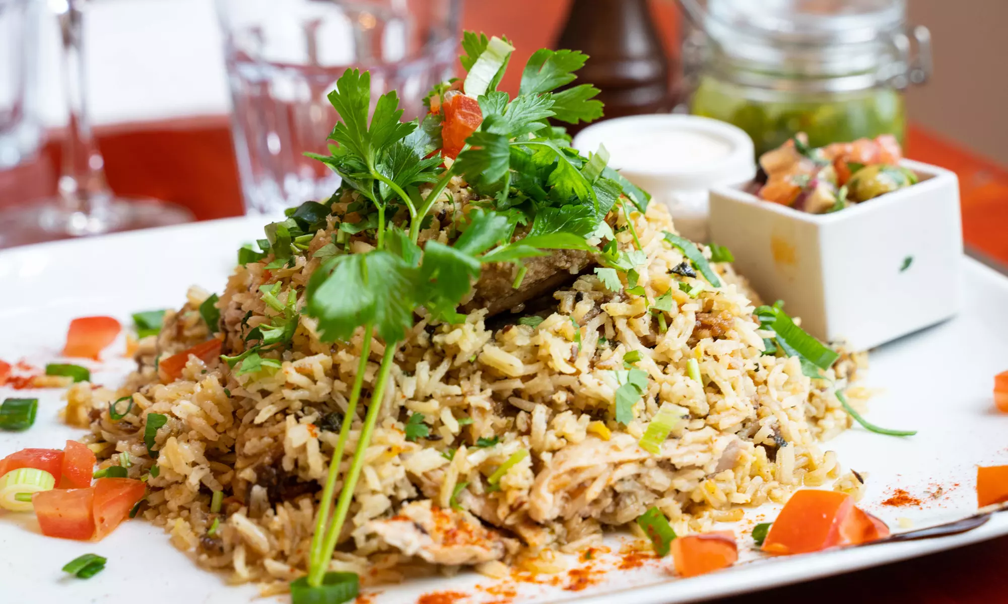 Menu Mauricien en 3 services