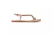 Clearance: Olivia Miller Treasure Women's Ankle-Wrap Embellished Sandals - Second Medium