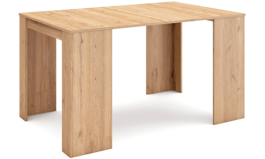 Image 20: New Table console extensible, Accueille jusqu'à 6 et 14 personnes En différentes couleurs