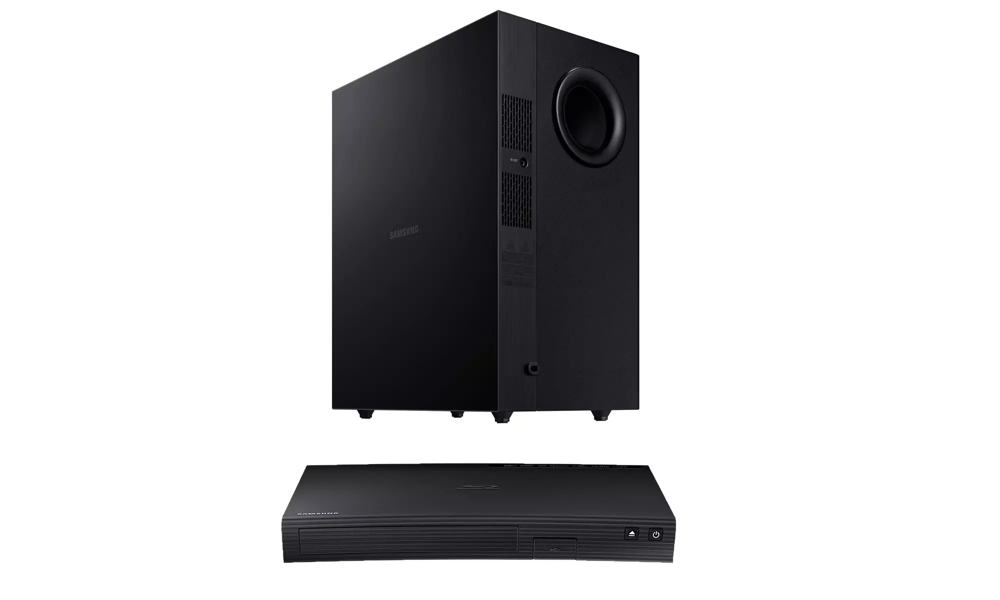 Samsung 2.1-Channel Bluetooth Sound Bar & Wireless Subwoofer with Smart Blu-ray Player (Manufacturer Refurbished) - Primary Image