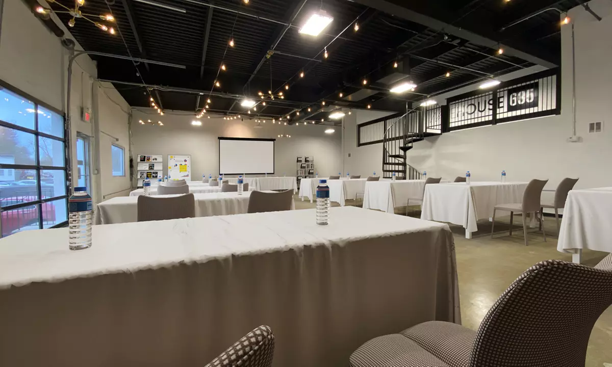 4 or 6-Hour Event Space with Chairs and Tables Included at Warehouse 635 (Up to 25% Off) - Second Medium