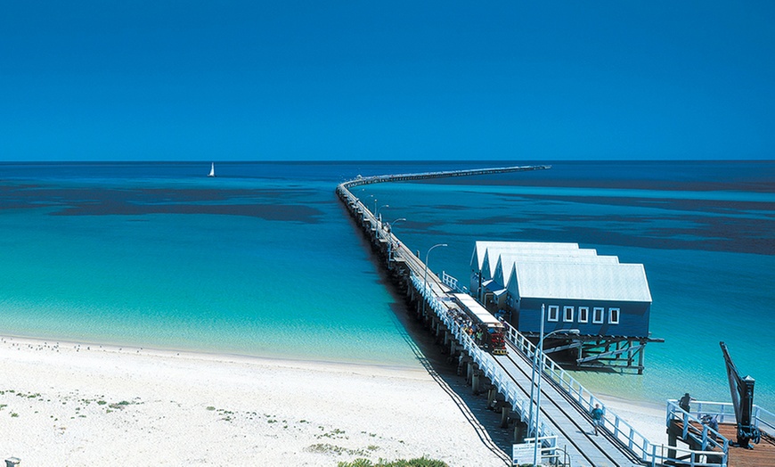 Image 1: Busselton Beach: 2-Night Break with Wine