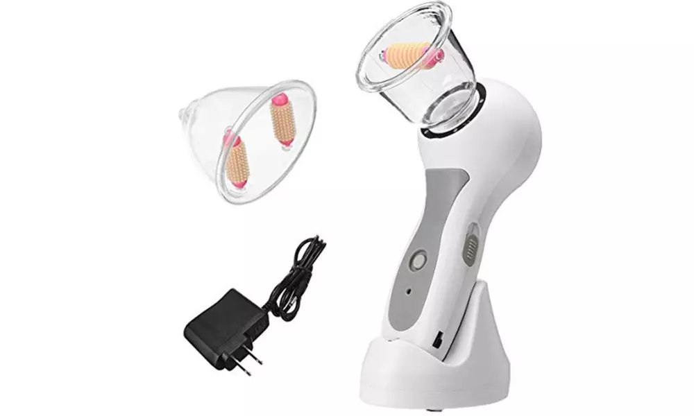 Electric Breast Augmentation Vacuum Anti-Cellulite Massage Device - Primary Image