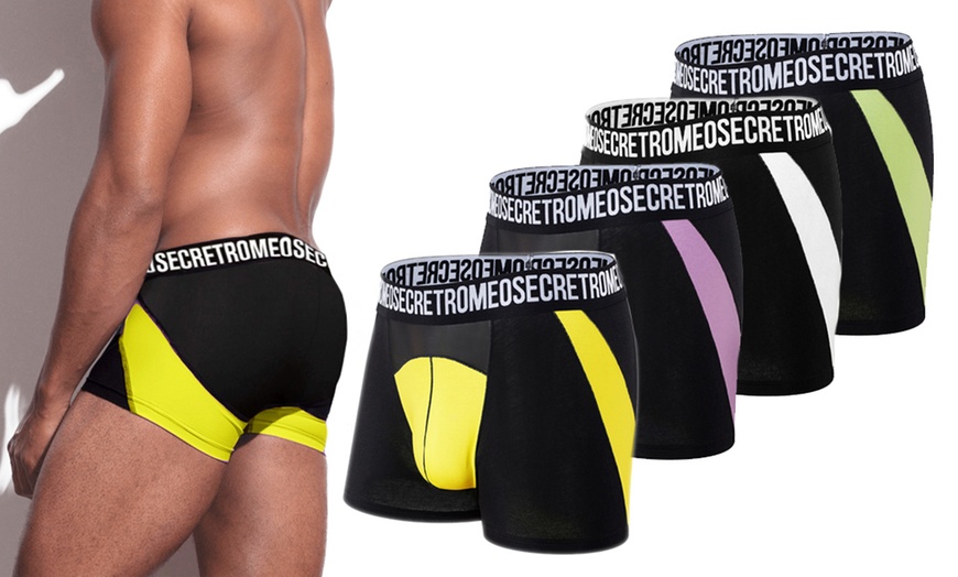 Image 1: One or Two Pairs of Secret Romeo Boxers With Free Delivery