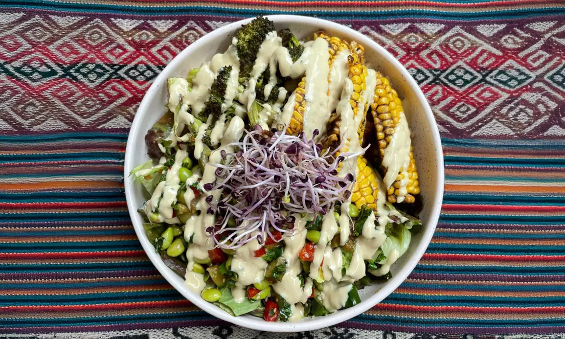 Vegane Bowl nach Wahl zum Mitnehmen für 1 bis 4 Personen