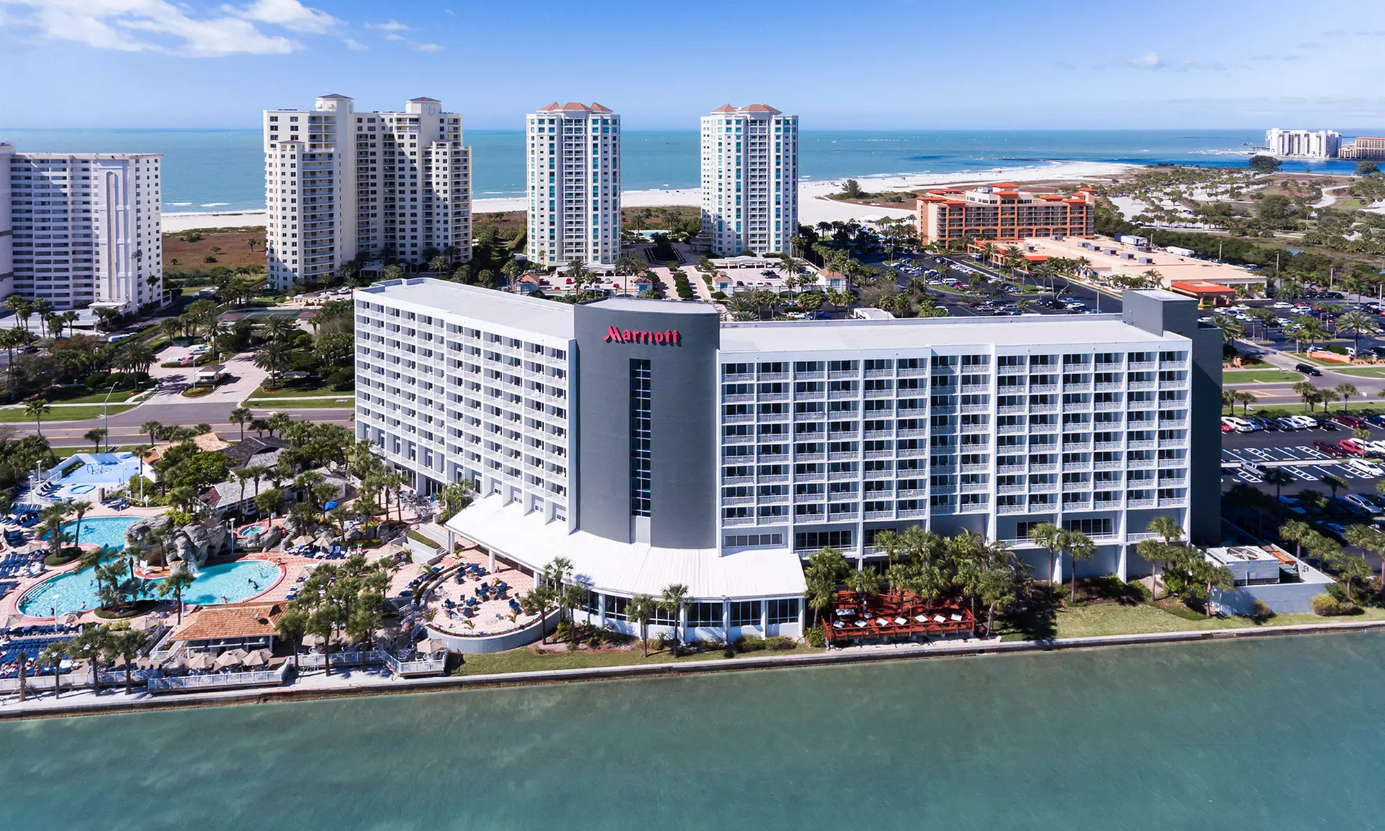 Stay with Daily Breakfast at Clearwater Beach Marriott Suites on Sand Key in Florida. Dates into October. - Primary Image