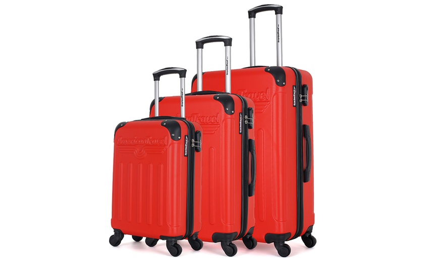 Image 35: Set of Three Suitcases