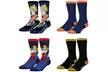 Lot de 4 ou 8 chaussettes homme Freegun Licences, coloris et taille au choix - Second Medium