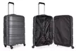 Antler Saturn 3-teiliges Reisekoffer-Set mit TSA-Verschluss in Kohlenschwarz - Second Medium