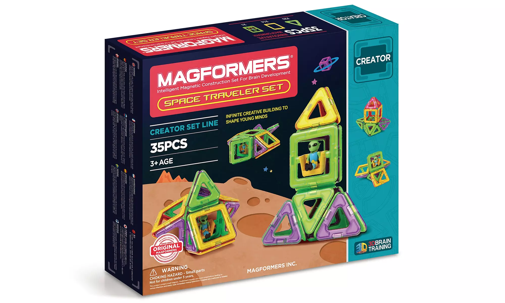 Magformers Space Traveller 35-Piece Set - Primary Image
