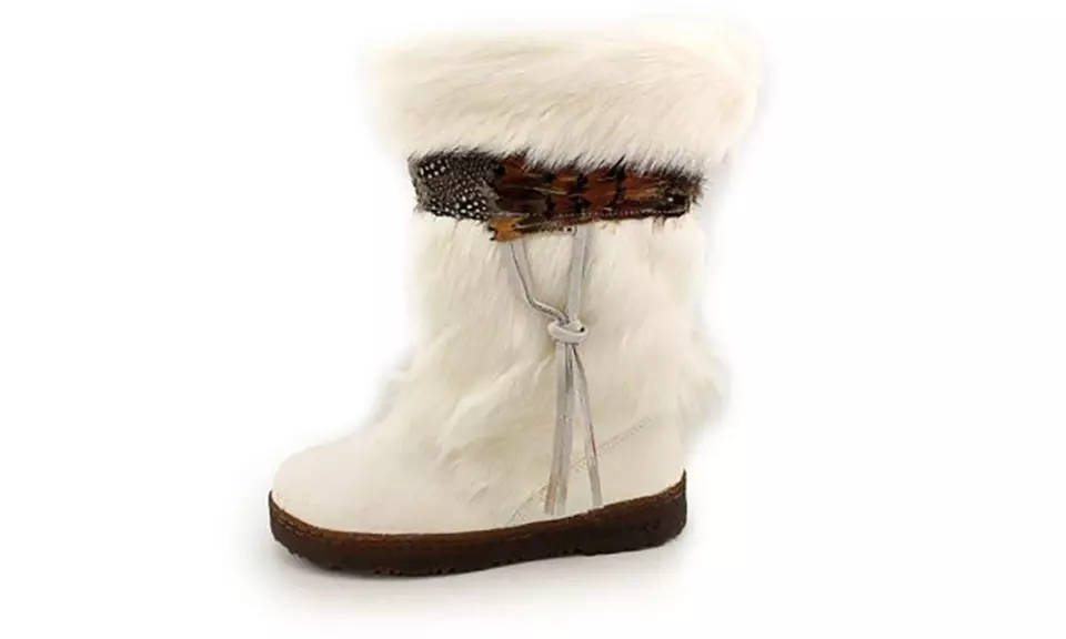 Bearpaw Kola II Women's Calfskin and Goat-Hair Boot (Size 7) - Primary Image