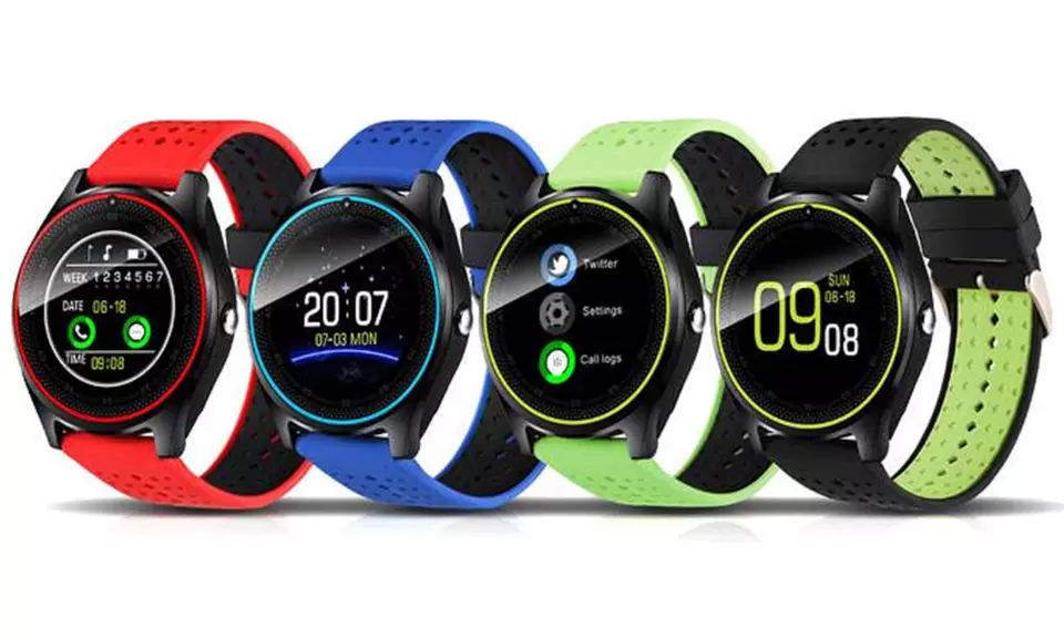 1 ou 2 montres connectées SmartColor compatibles tous smartphones Android, avec tracker d'activité - Primary Image