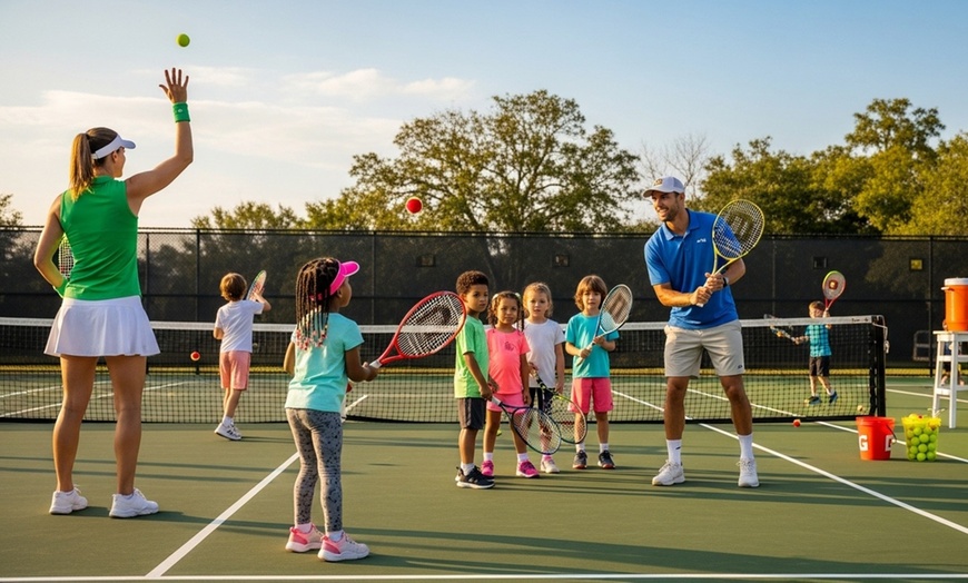 Image 2: 1 Hour Tennis Clinic for Youth, Teens or Adults - Once or Twice a Week