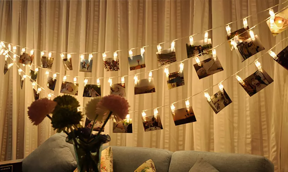 String of LED Peg Clip Lights from AED 49 (Up to 74% Off) - Primary Image