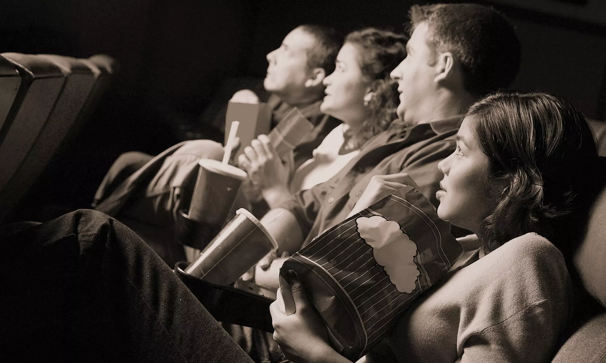 Movie with Bottled Drinks, Candy, and Popcorn for Two or Four at Alamo Theatre (Up to 31% Off) - Primary Image