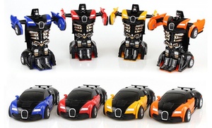 Two-in-One Transforming Robot Car