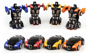 Two-in-One Transforming Robot Car