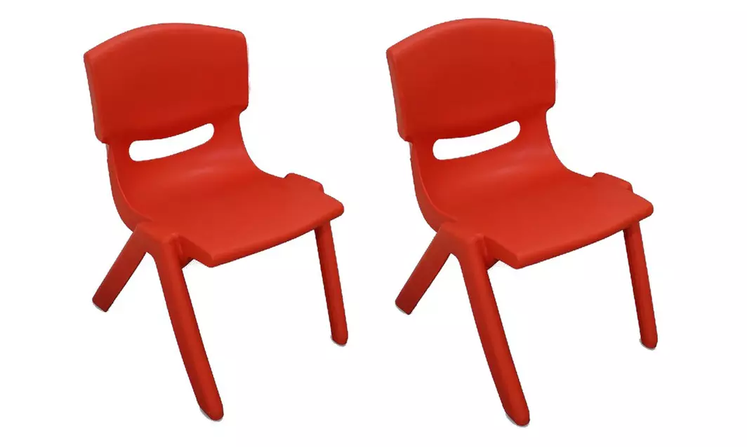 1, 2 o 4 sedie colorata per bambini