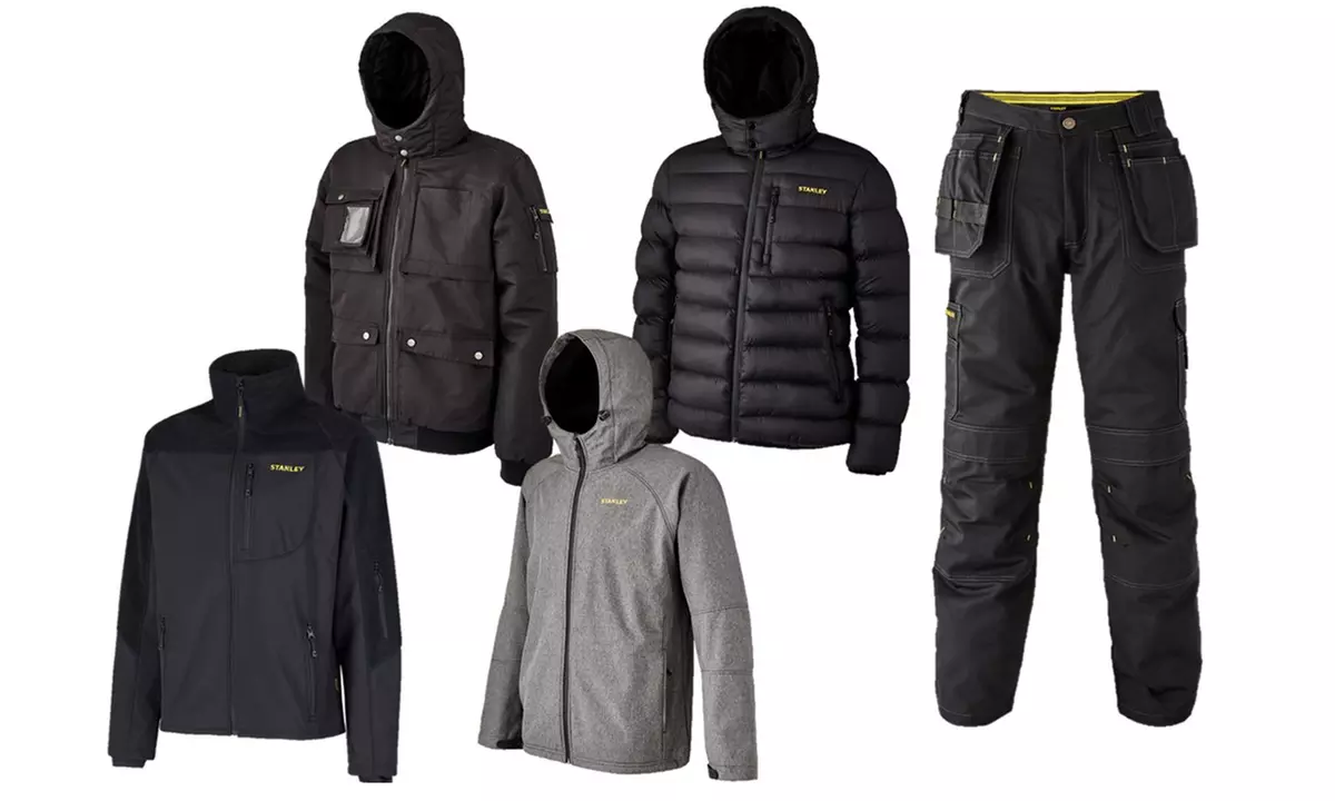 Men's Stanley Workwear Trousers or Jackets from £13.98 - Primary Image