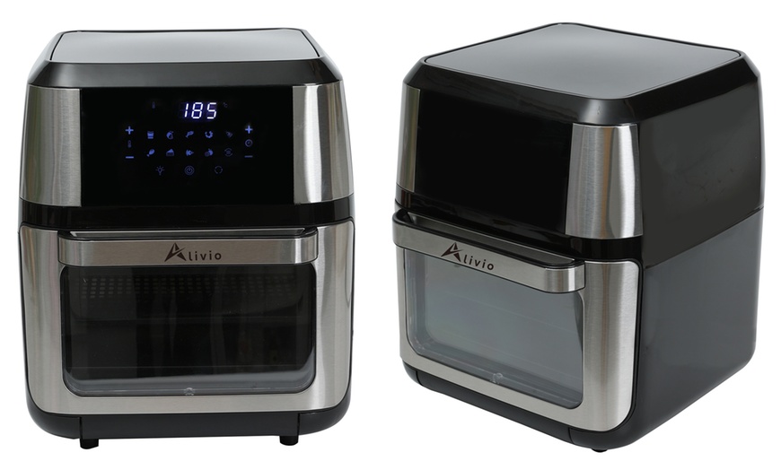 Image 3: 12L Air Fryer Oven with Rotisserie