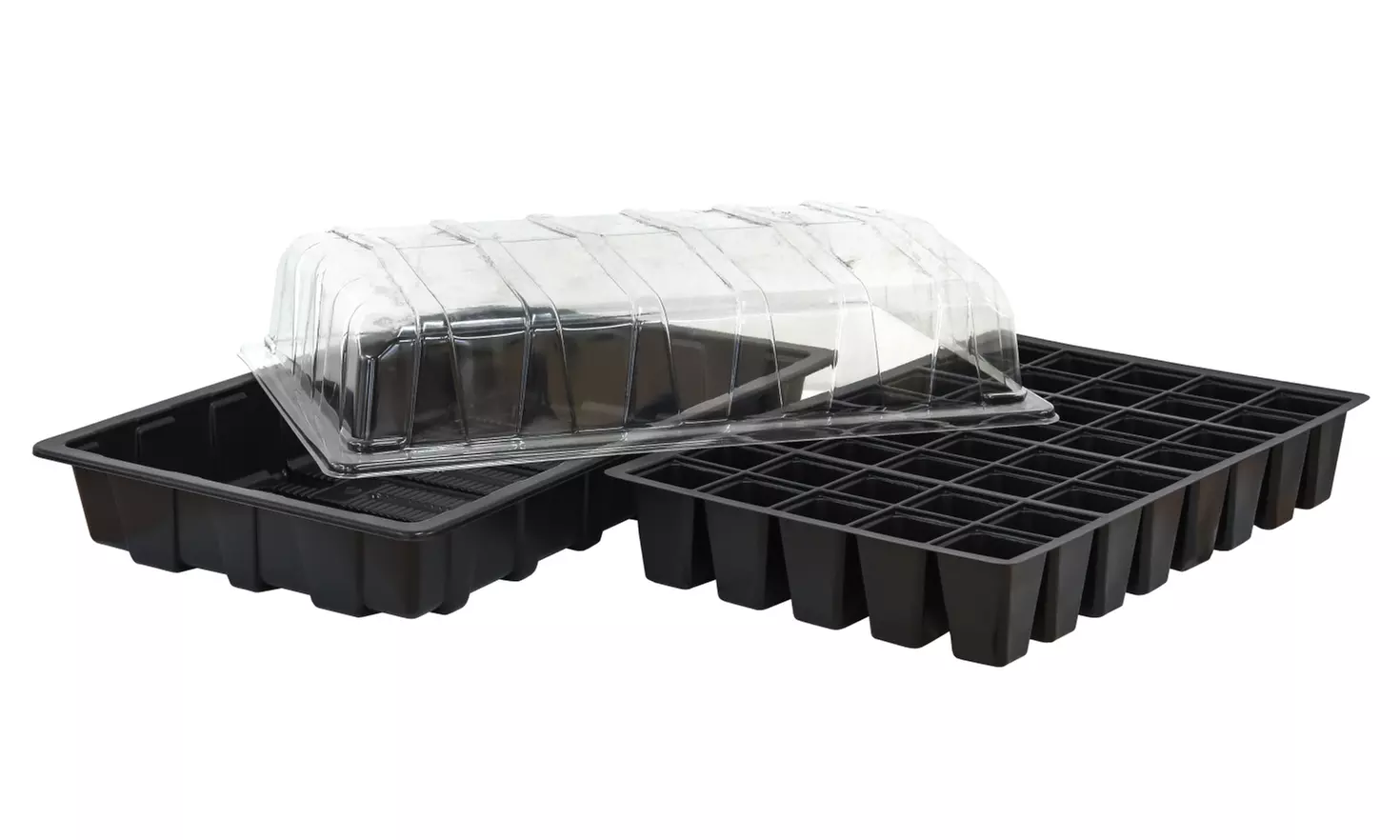Up to Nine Plug & Seed Growing Trays