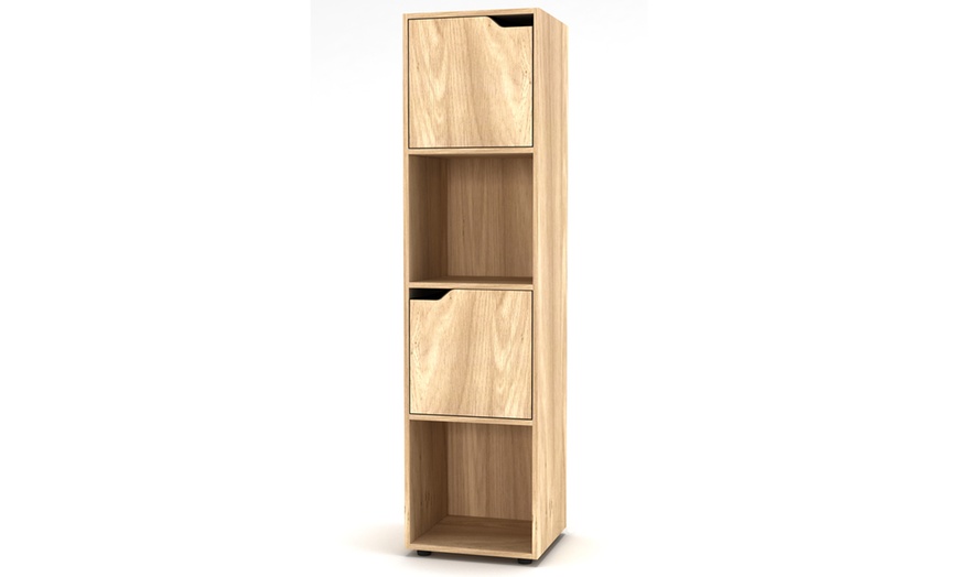 Image 5: Cube Bookcase with Door