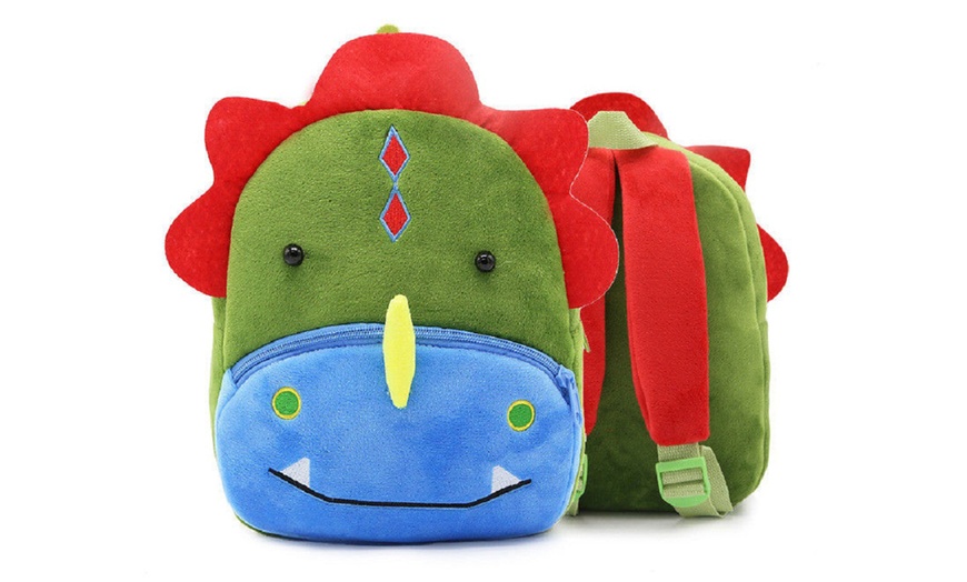 Image 8: Kids' Cartoon Animal Backpack