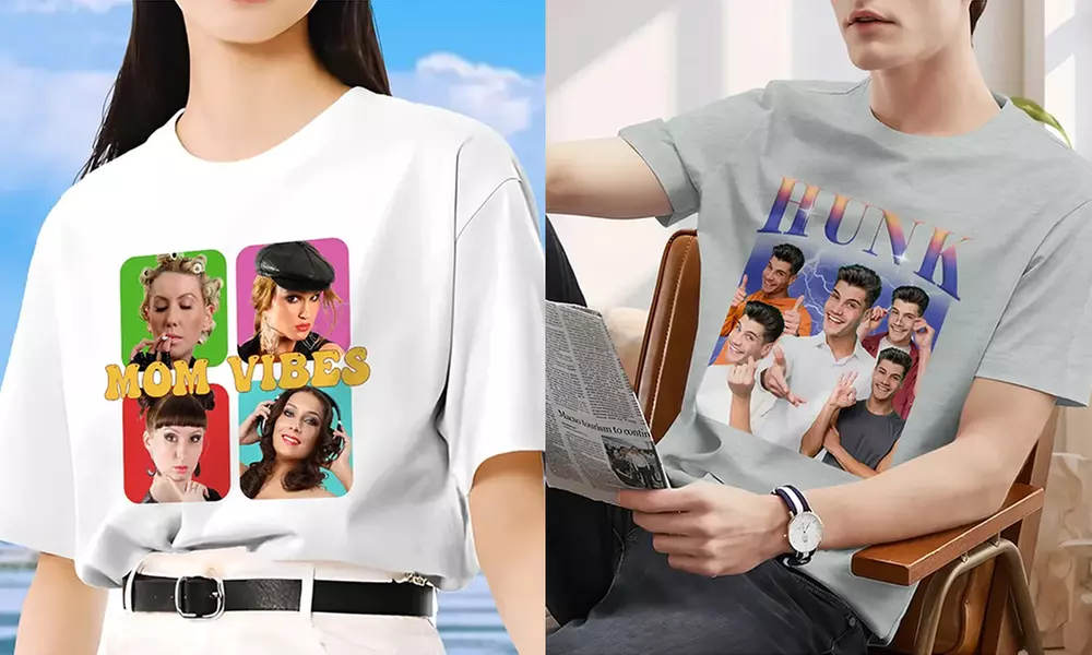 Up to 85% Off Custom T-Shirt from Justyling