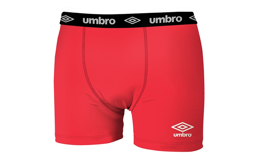 Image 18: Umbro Men's Boxers Multi-Pack