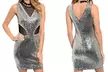 Women's Juniors' Sparkly Holiday Dresses - Second Medium