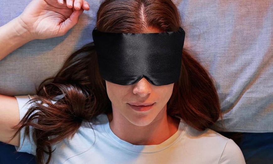 Image 12: Face-Hugging Padded Sleeping Eye Mask