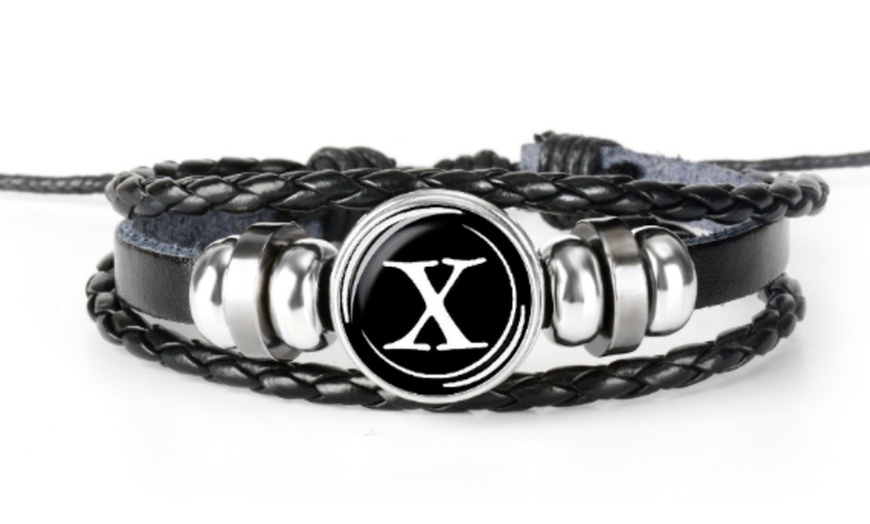 Image 25: Bracelet initiale pour homme