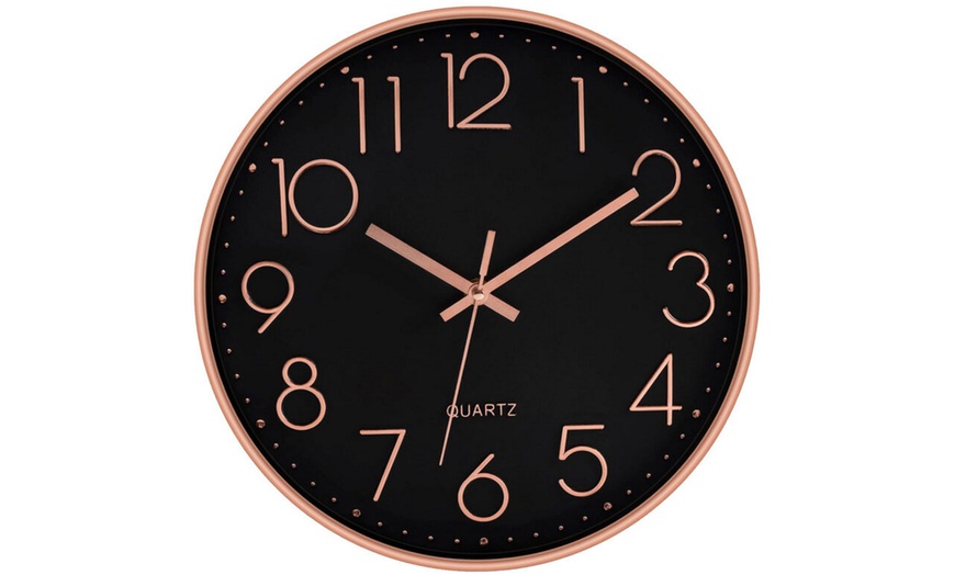 Image 8: Stylish 12'' Wall Clocks